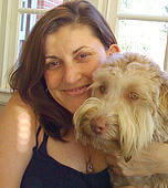 Judi-Cohen, lawyer with dog